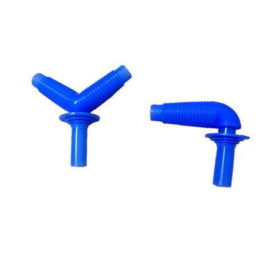 通用型硅胶地漏弯头下水道三通接头洗衣机面盆共排水管接头包邮