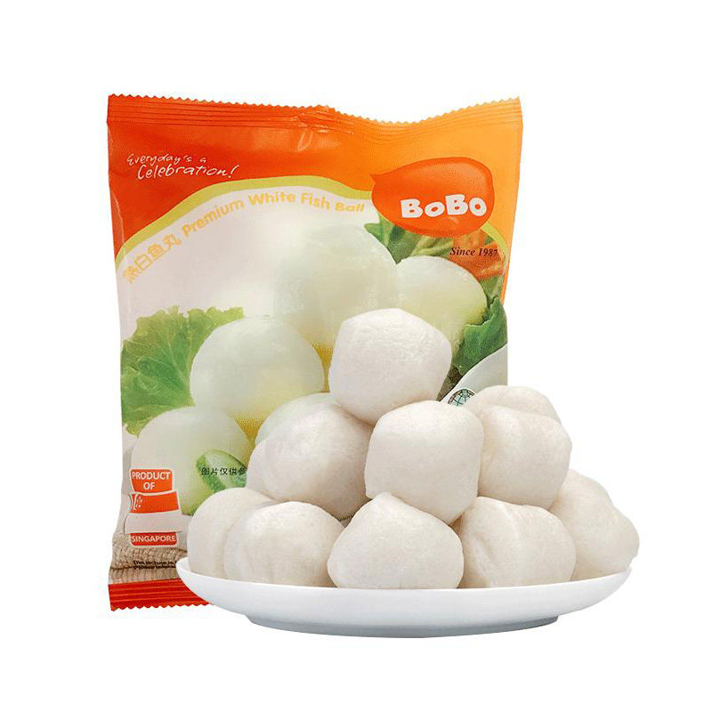 bobo波波鱼丸新加坡进口火锅丸子