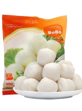bobo波波鱼丸新加坡进口火锅丸子