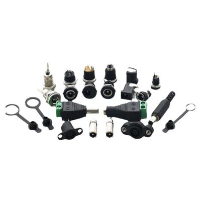 dc螺纹公母插充电座接口