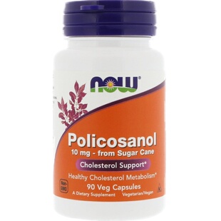 美国Now Foods Policosanol 普利醇 三醇 胆固醇代谢 90粒胶囊