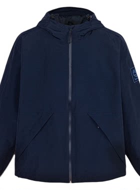 添柏岚男装冲锋衣连帽防水防风