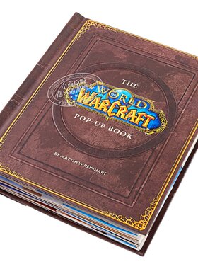 现货 魔兽世界书籍 英语立体书 The World of Warcraft Pop-Up Book 英文原版 魔兽世界立体书【中商原版】