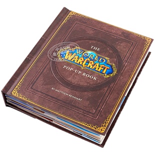 现货 魔兽世界书籍 英语立体书 The World of Warcraft Pop-Up Book 英文原版 魔兽世界立体书【中商原版】