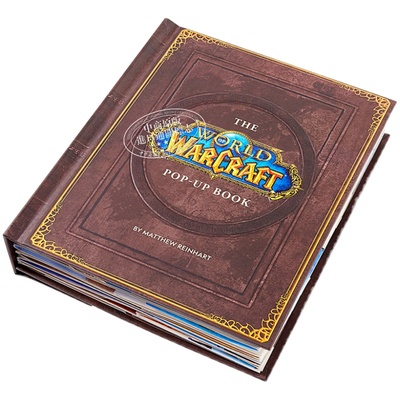 现货 魔兽世界书籍 英语立体书 The World of Warcraft Pop-Up Book 英文原版 魔兽世界立体书【中商原版】