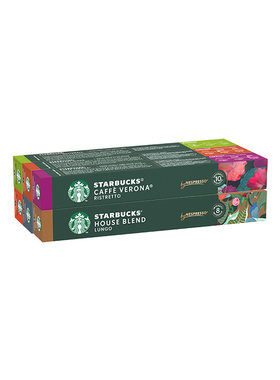 星巴克Nespress胶囊咖啡雀巢咖啡胶囊60颗浓缩装