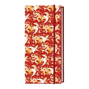 飞乐鸟水彩涂色国风线稿本故宫敦煌手工本便携颜料木盒水彩专用本