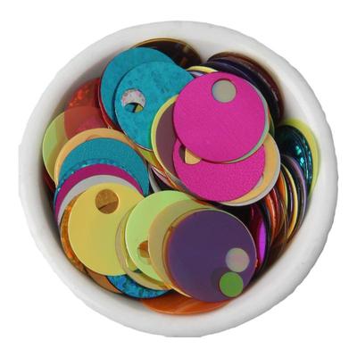 大孔珠片diy亮片手工装饰材料