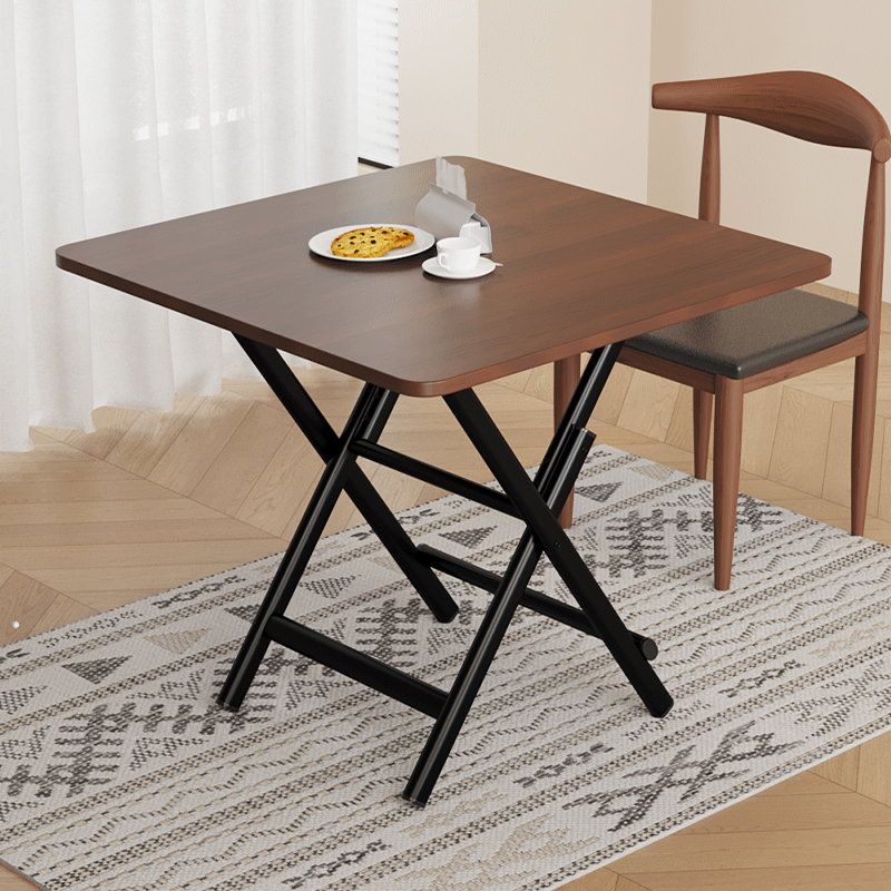 小桌子可折叠家用户外摆摊便携式正方形简易吃饭餐桌小户型四方桌