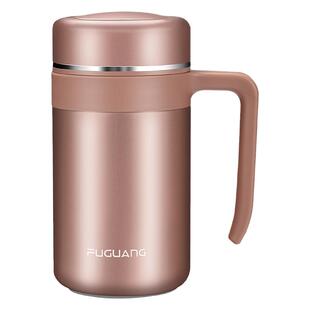 富光保温杯女办公室水杯男泡茶杯不锈钢大容量带手柄杯子礼盒礼物