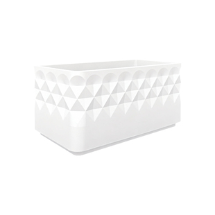 玻璃钢户外庭院花箱长方形组合花盆商业广场隔断围栏景观种植箱