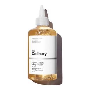 保税仓The Ordinary果酸爽肤水去闭口角质细致毛孔7%甘醇酸乙醇酸