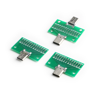 TYPE-C公母座测试板转接板