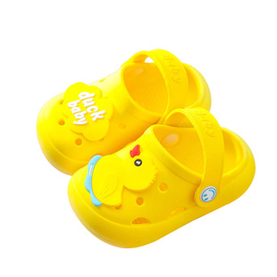 儿童拖鞋一岁半婴儿夏季1婴幼儿3女童男童宝宝洞洞鞋软底防滑鞋子