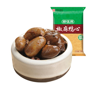 韩复兴金陵滋味椒麻鸭心150g鸭肉零食卤味小吃南京美食特产