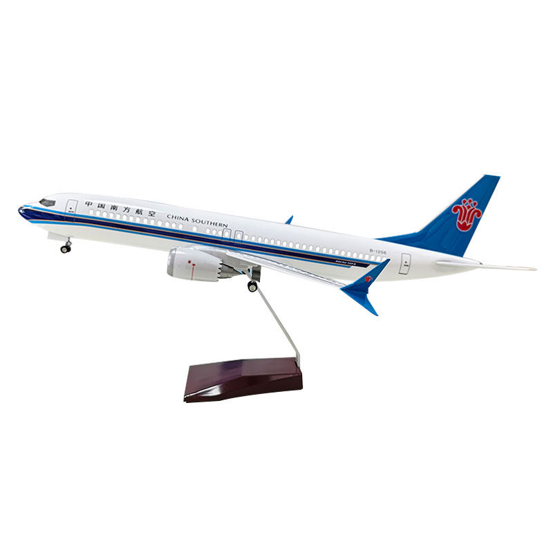 47cm波音737飞机模型南航国航华航厦航仿真民航客机玩具摆件礼物