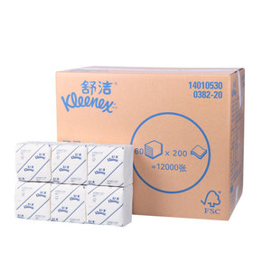 舒洁抽取式超柔60包卫生纸