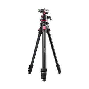 绿巨能轻翼V相机三脚架便携单反微单球形云台稳定器加粗铝合金三角架富士佳能索尼摄影拍摄旅行拍照手机支架