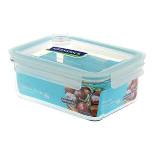 Glasslock韩国进口玻璃饭盒保鲜盒 透气孔微波炉加热圆碗便当盒