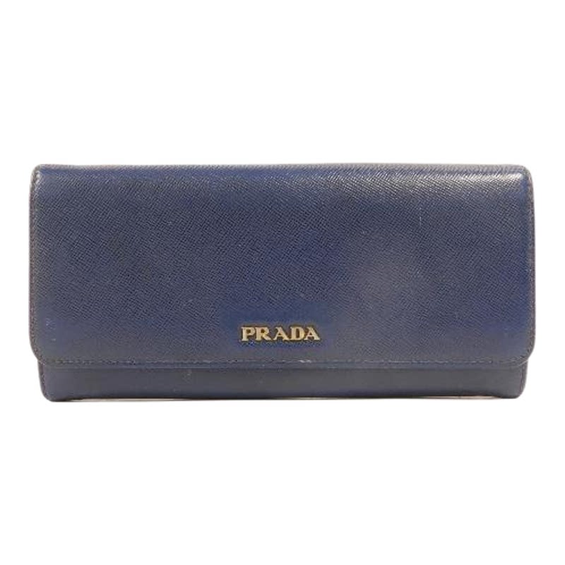 中古Prada普拉达长钱包