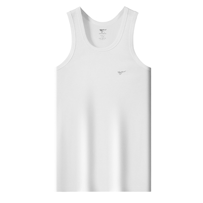 七匹狼背心男款纯棉运动老头衫