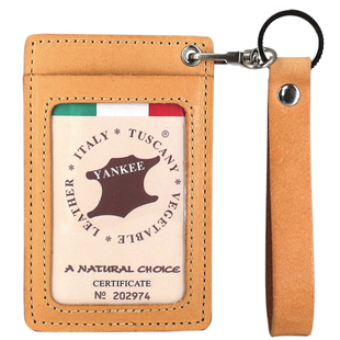 SEPTEMBER 27 DESIGNS真皮植鞣头层牛皮门禁卡套复古钥匙扣卡包