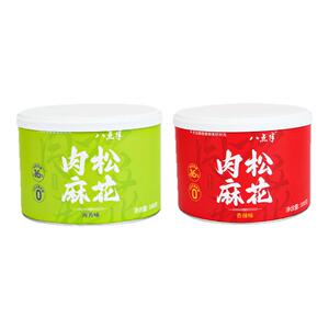 八点半肉松大麻花罐装海苔香辣