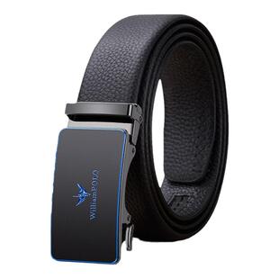 英皇保罗皮带男真皮自动扣韩版潮流休闲百搭年轻人男士腰带纯牛皮