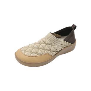 Pansy盼喜女鞋一脚蹬轻便拇外翻踩跟两穿轻便舒适防滑妈妈鞋1530