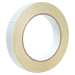 黄油双面胶高粘度加厚超粘强力固定黄油绣花双面胶纸电子工业图文印刷专用超薄高粘办公黄色双面胶带