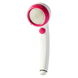 日本进口三荣花洒增压节水喷头可调节式沐浴花洒方便一键止水