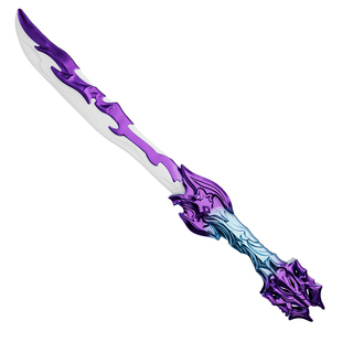 2026新款雷腾双刃折叠刃发光刀剑儿童玩具伸缩激光剑男孩生日礼物