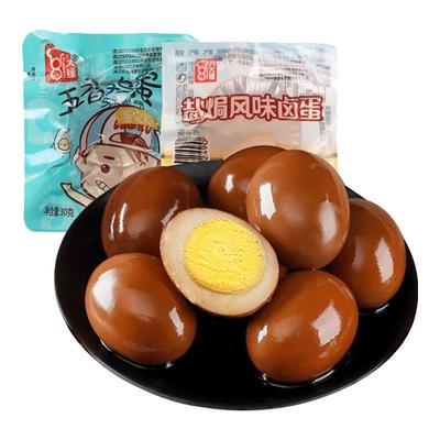 五香茶叶卤蛋盐焗卤鸡蛋早餐即食