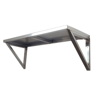 三角隔板置物架定制304不锈钢壁挂墙面厨房层板支架承重防水货架