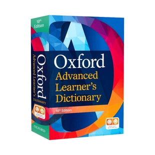 牛津高阶英英词典第10版 牛津英语词典高阶 牛津英语词典Oxford advanced learner's dictionary 10th edition 英文原版英语字词典