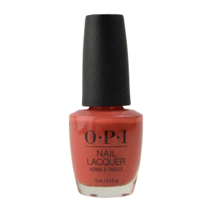 美国正品OPI指甲油P38日照秘鲁 豆沙 砖红色 气质 显白秋冬暖色女