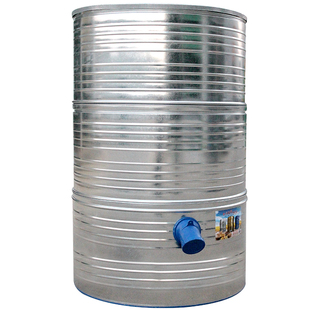 储粮仓大型家用金属谷粮铁皮囤装稻谷子多层保鲜储粮仓库彩钢桶小