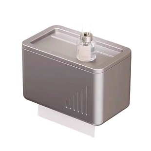 卫生间纸巾盒浴室厕所洗手间厕纸卷纸收纳抽纸盒墙上免打孔壁挂式