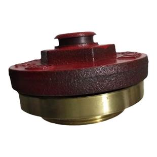 地上消防栓配件室外地上消火栓铜接口SS100/65接头管牙闷盖边帽子