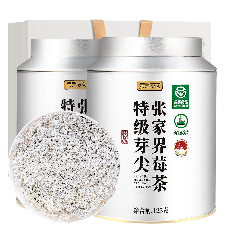 绿色食品张家界野生芽尖莓茶