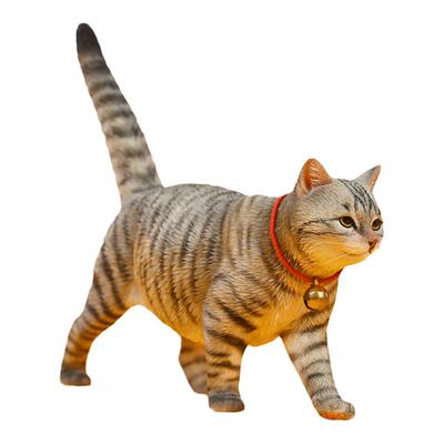 中华田园猫狸花猫摆件猫咪模型