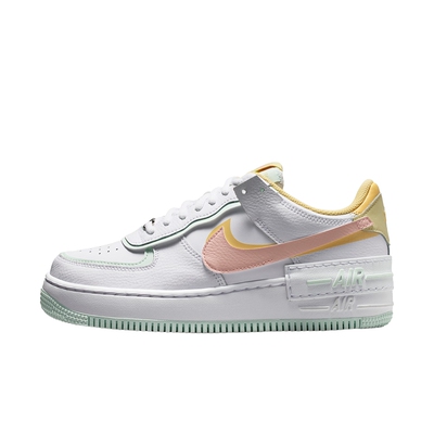 NIKE耐克女鞋Air Force 1空军一号AF1双勾厚底休闲板鞋IV3221-181