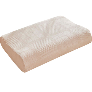 A类新款华夫格乳胶枕套单件全棉60x40记忆枕50x30乳胶枕头套定制