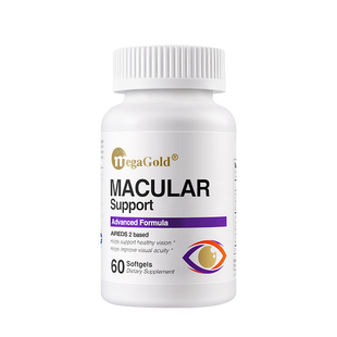 MegaGold美嘉高缓衰明目护眼胶囊眼底黄斑区叶黄素