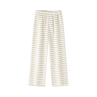 珊瑚绒毛毛睡裤女秋冬海岛绒家居裤长裤冬季加绒加厚半边绒居家裤