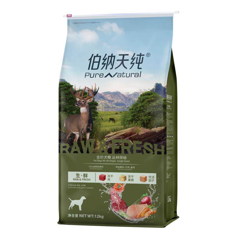 伯纳天纯全价生鲜丛林探秘狗粮