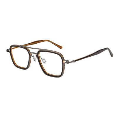 木川164MM近视眼镜男老钱风双梁