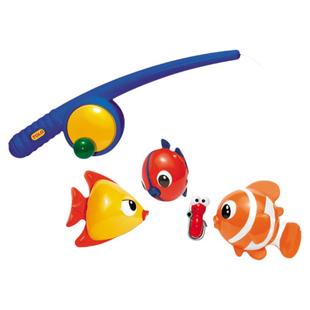 Tolo钓鱼玩具益智捞鱼磁性洗澡戏水小黄鸭儿童1-2岁宝宝周岁礼物