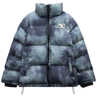 【特价清仓】GRKC吉尔卡克 蕴染棉服美式复古上衣保暖外套男秋冬