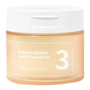 韩国numbuzin数字3号光彩精华酵母棉片70片维稳提亮清爽补水油皮